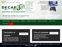 Tablet Screenshot of decapsoft.com